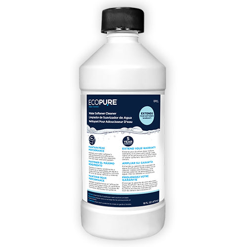 EcoPure Water Solved Water Softener Cleaner (EPCL) – 16 oz