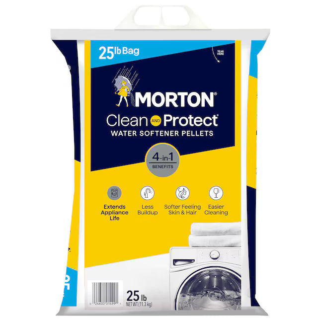 Morton Clean & Protect Water Softener Salt Pellets