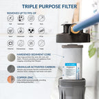 Aquasure Harmony Series 48,000 Grain Water Softener with Sediment & Carbon Pre-Filter