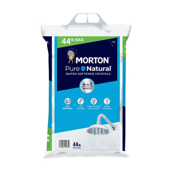 Morton Pure and Natural Solar Water Softener Salt Crystals
